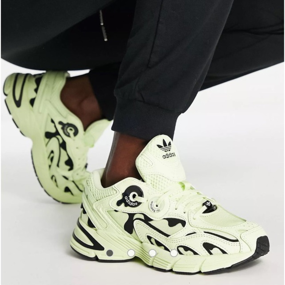 Adidas Original Astir Sneakers in Lime